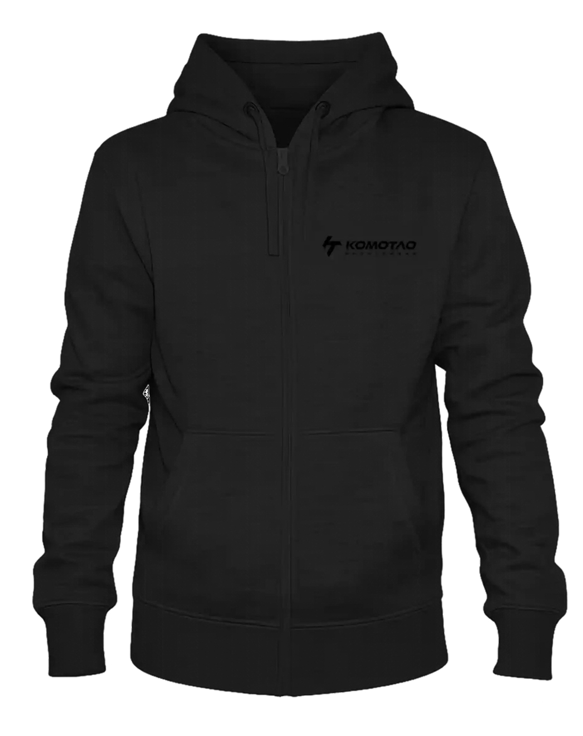 Zipperjacke mit Kapuze