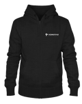 Zipperjacke mit Kapuze